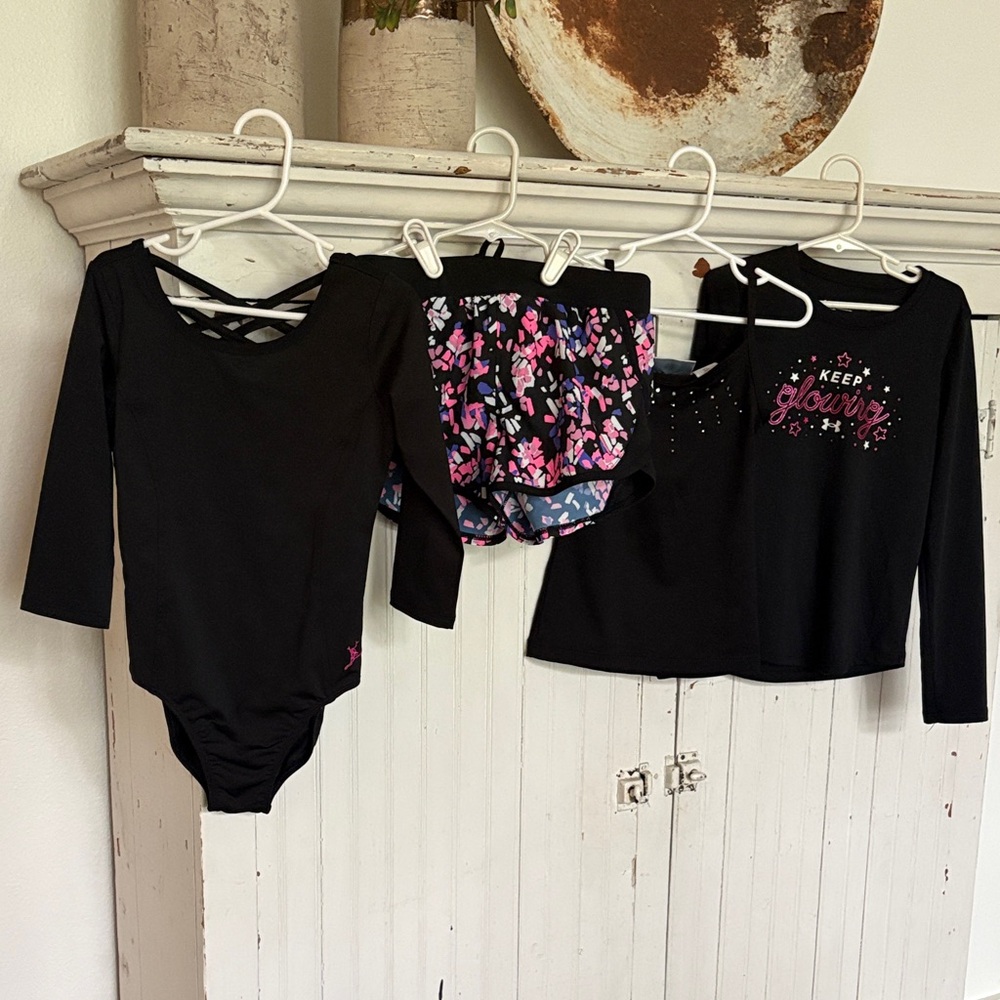 Little Girls (6X) gymnastics/athletic lot